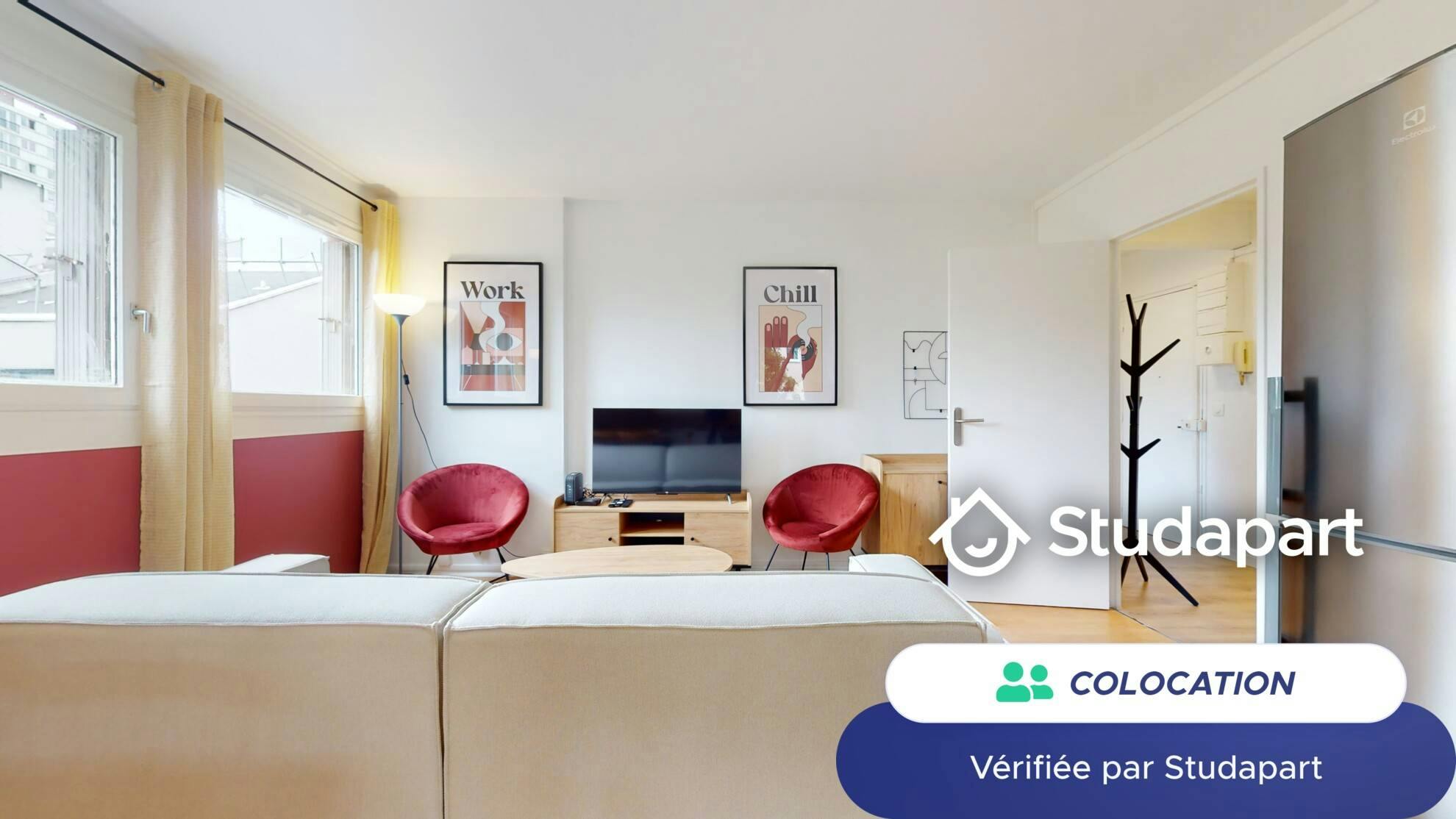 Private room for rent for €802 per month in Villejuif, Ruelle aux Puits