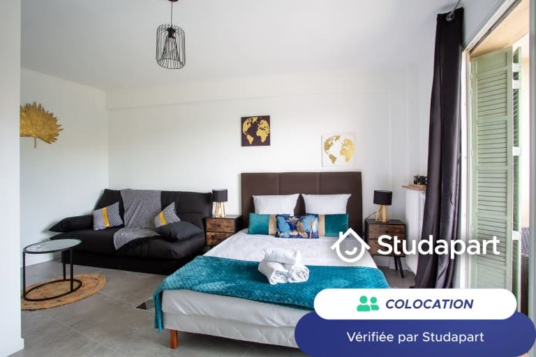 Quarto privado para alugar por € 500 por mês em Nice, Route de Grenoble