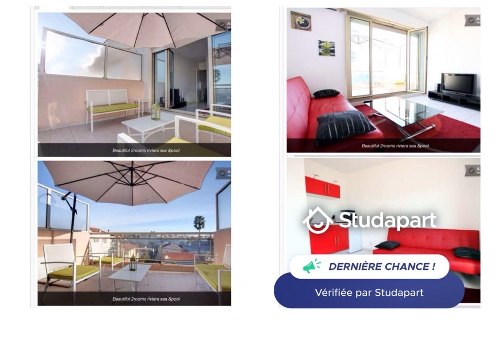 Квартира сдается в аренду за 790 € в месяц в Vallauris, Avenue Blanchi