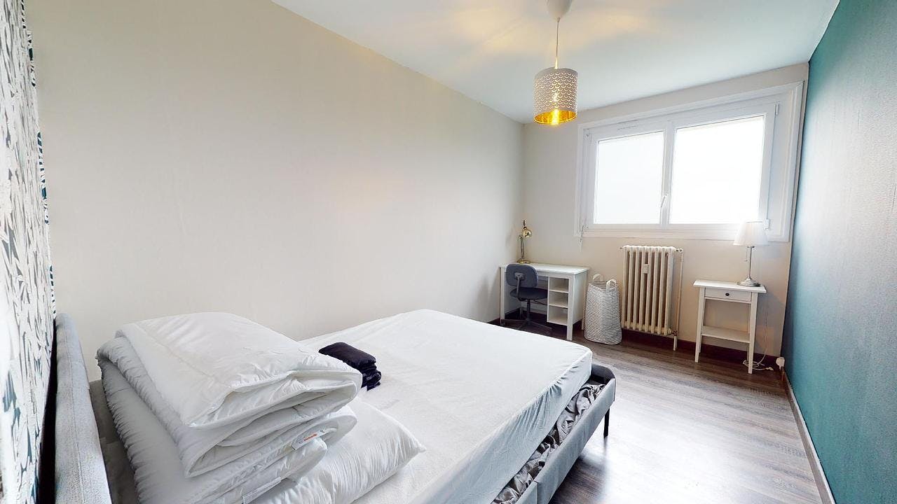 私人房间 正在以 €482 的月租出租，其位于 Nantes, Boulevard Jean Moulin