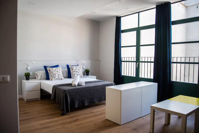 Sants Street, Barcelona - in Barcelona