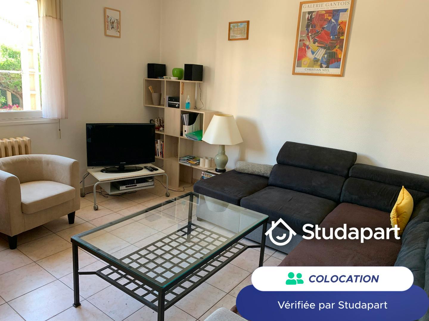 Private room for rent for €650 per month in Antibes, Boulevard des Nations