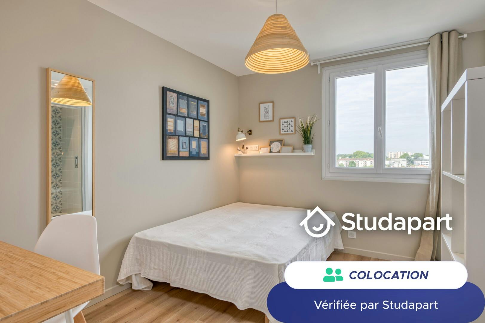 Private room for rent on Rue Mac Carthy, Bordeaux - Vue 4