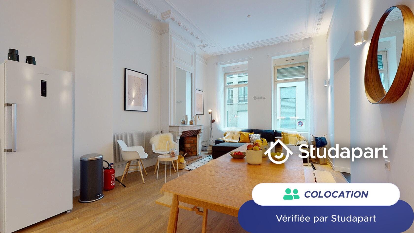 Private room for rent for €715 per month in Lille, Rue du Maire André