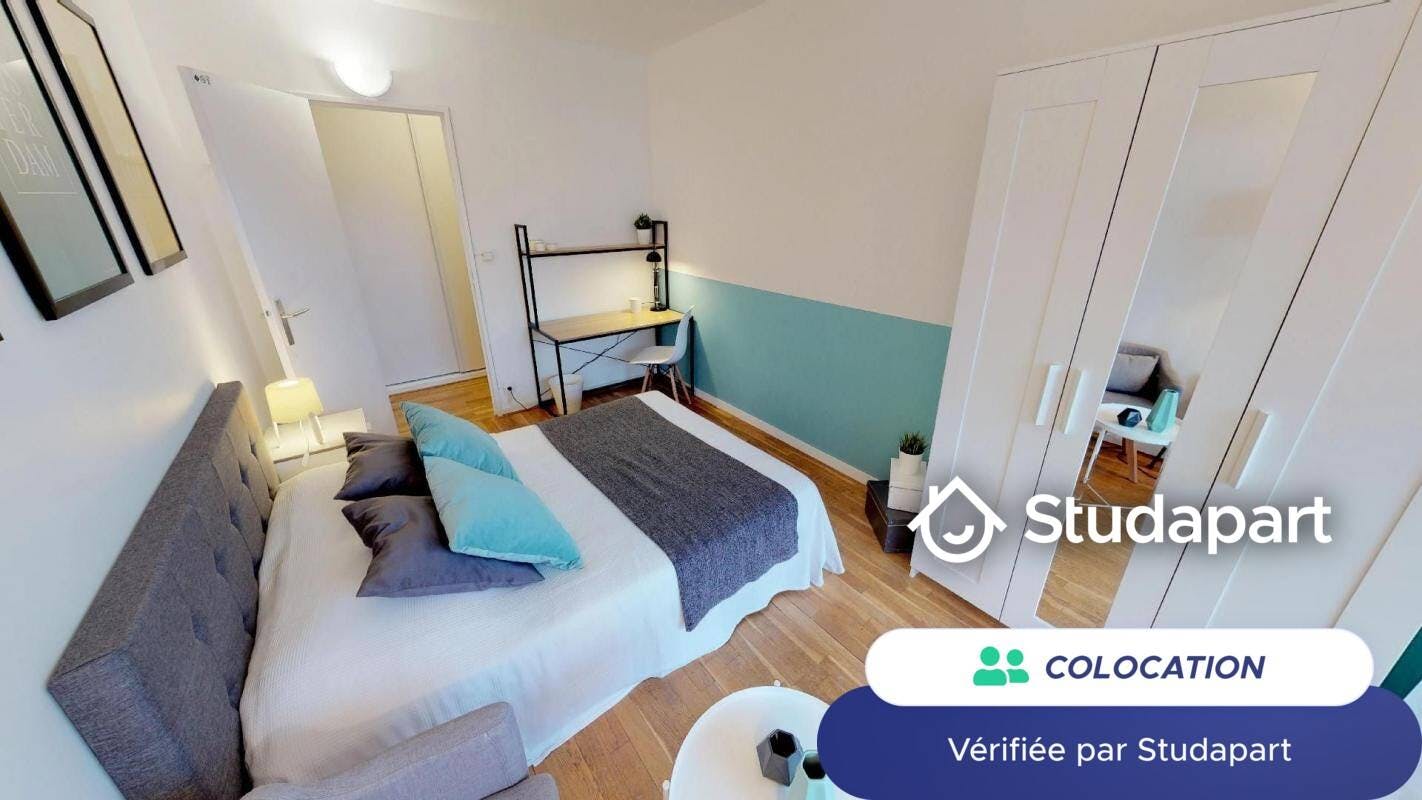 Private room for rent on Rue du Bourbonnais, Lyon