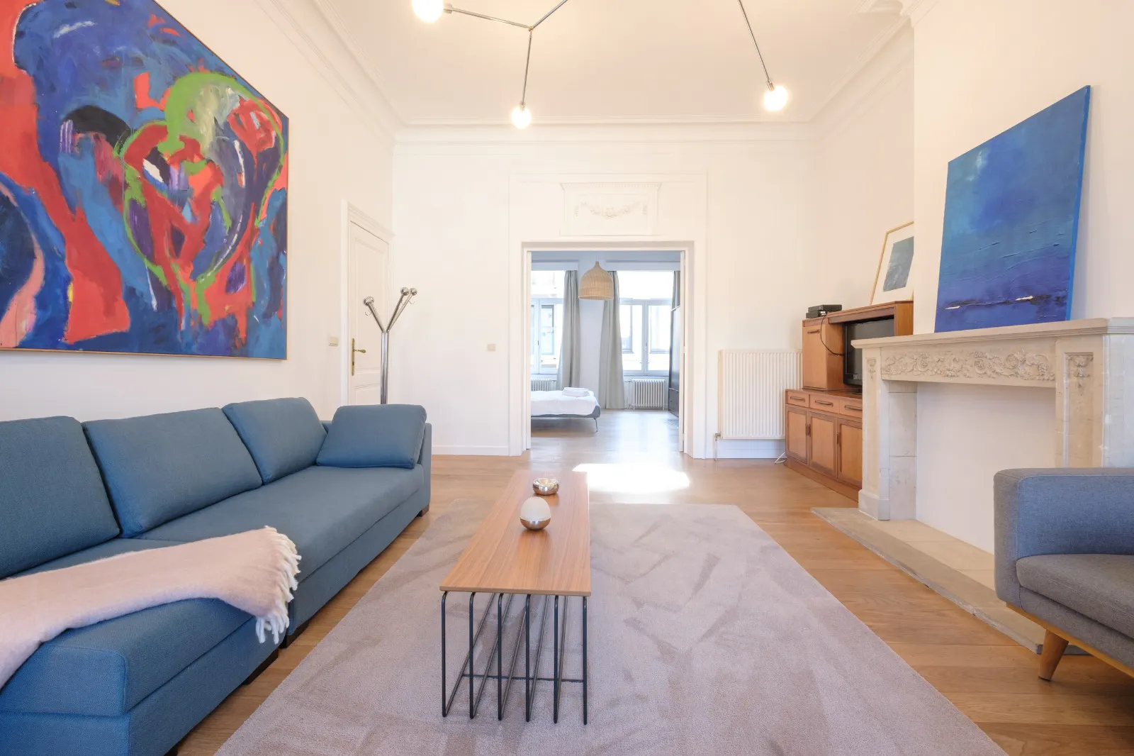 1-Bedroom Apartment in Rue du Prince Royal, Ixelles (1453959) ROOM 1