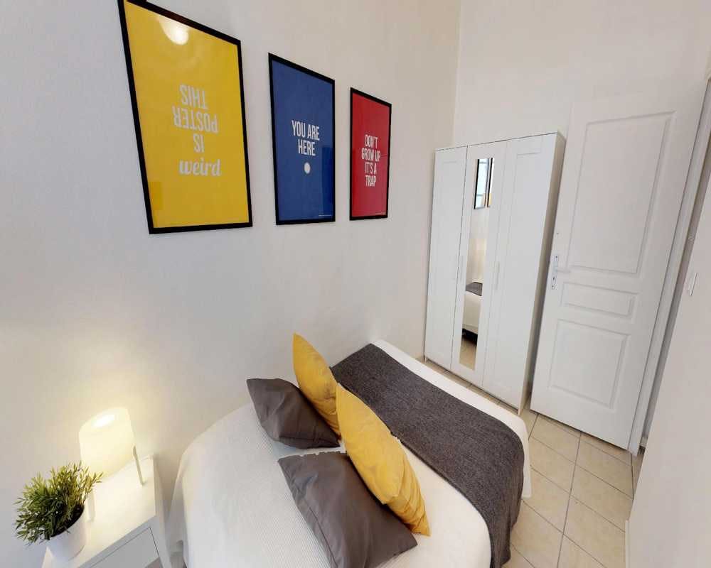 Quarto privado para alugar por € 530 por mês em Lyon, Rue Paul Bert
