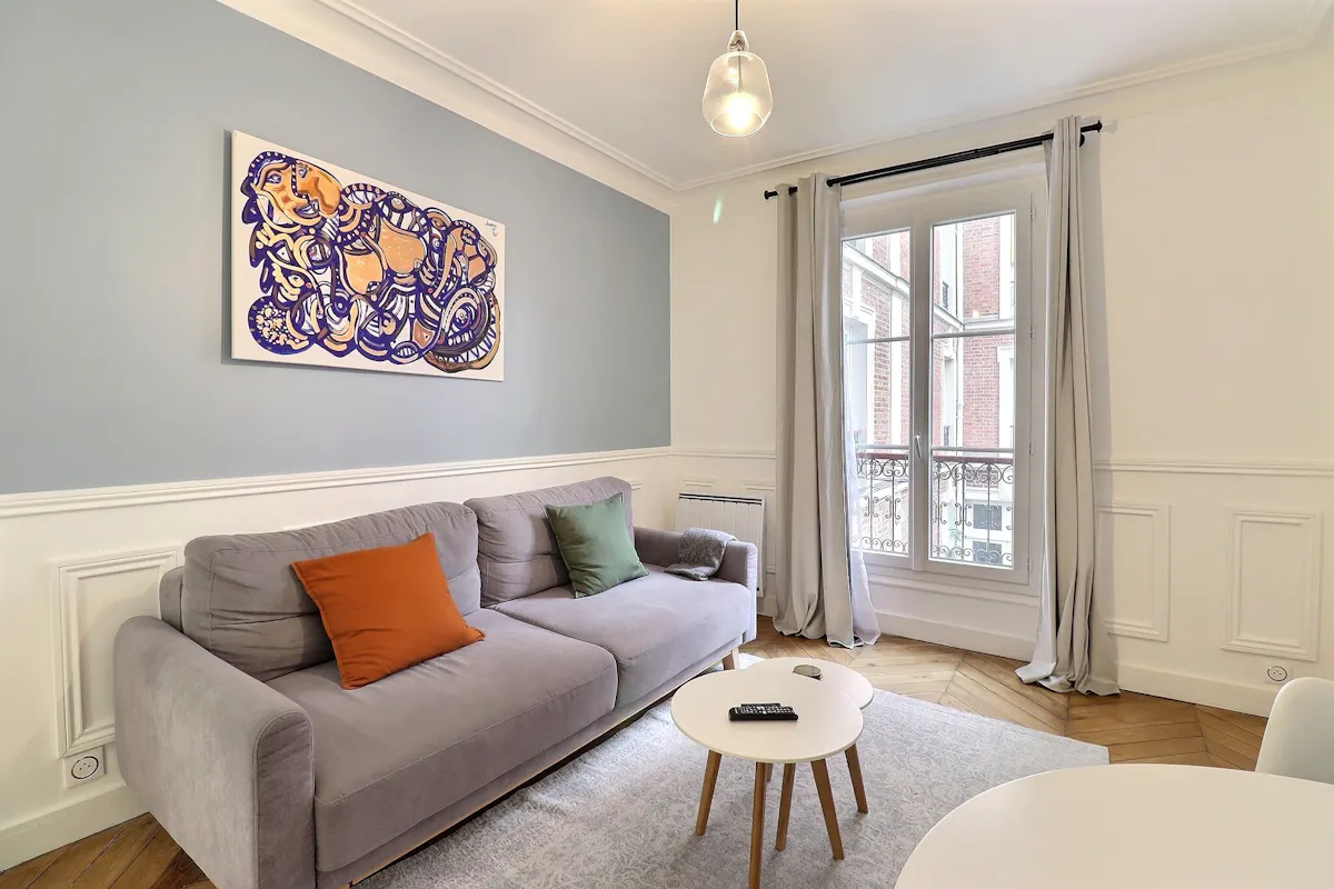 1-Bedroom Apartment in Rue Tardieu, Paris (1454307) ROOM