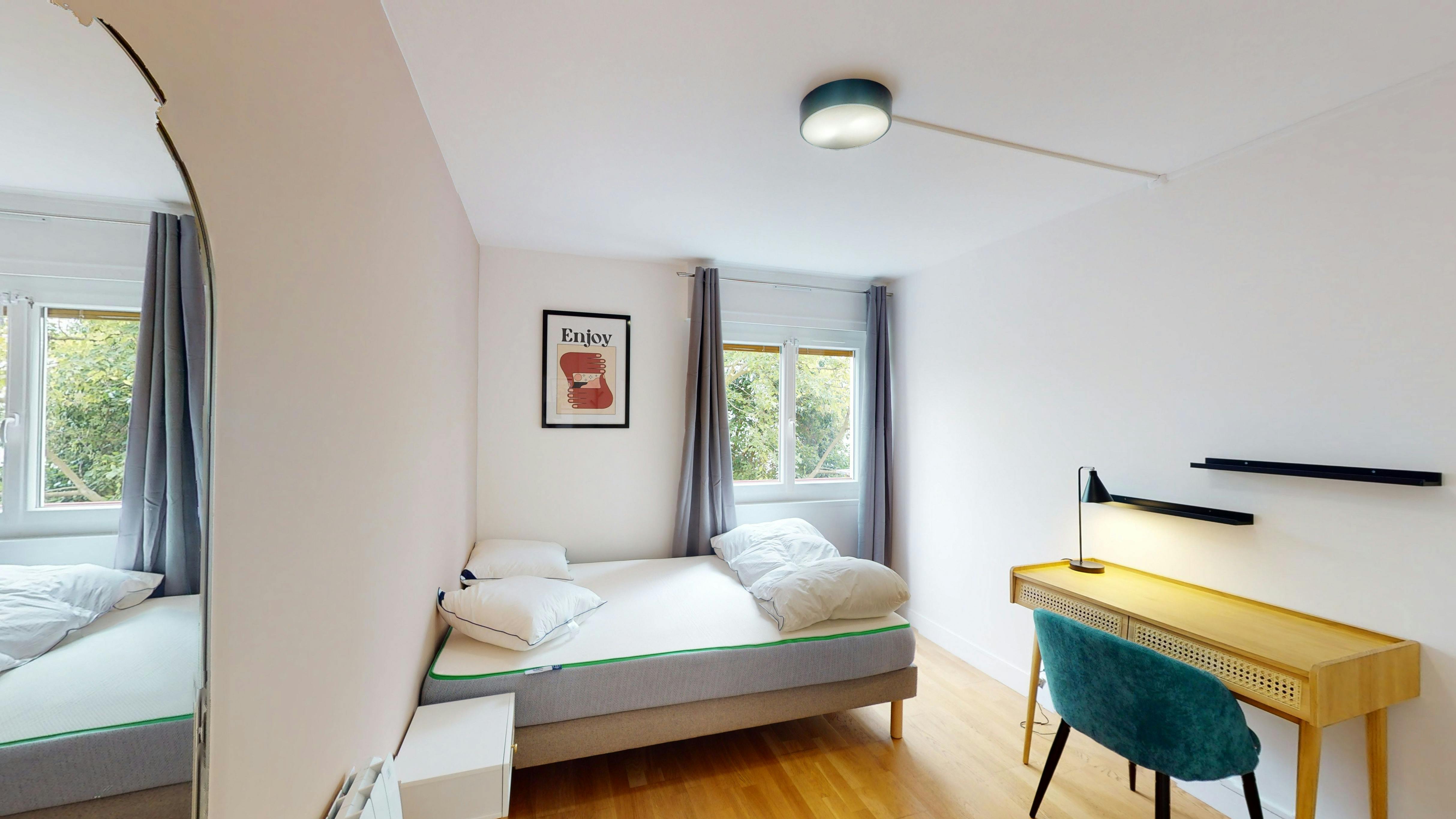 Single room Bordeaux, 11m² — photo 37