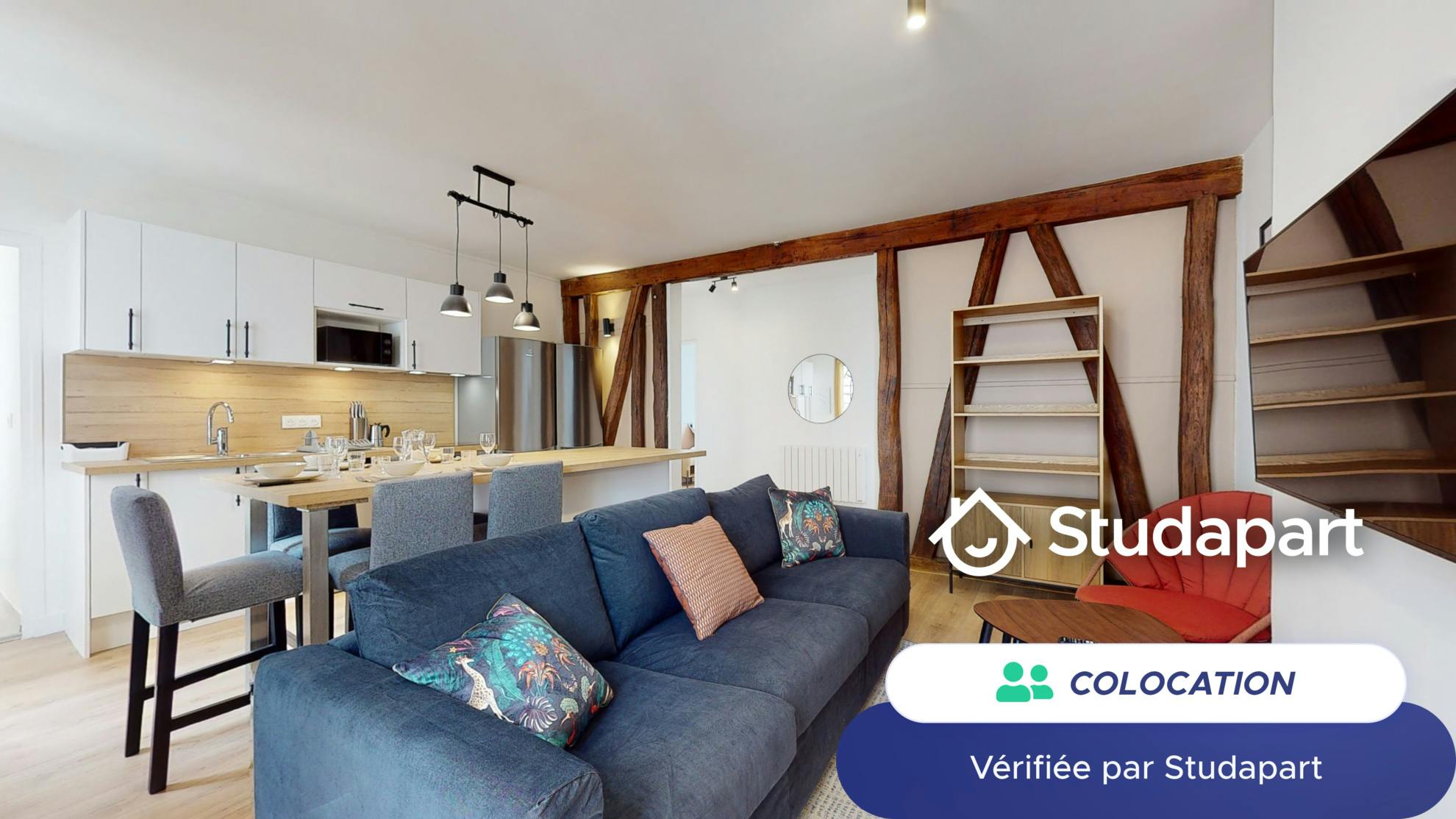 Private room for rent for €1,237 per month in Paris, Boulevard Garibaldi