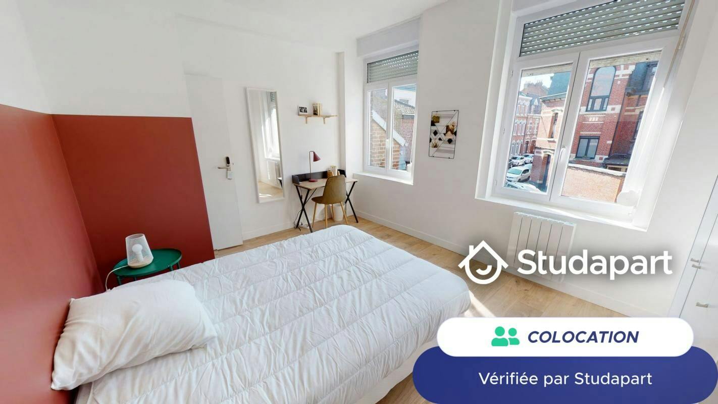 Private room for rent on Boulevard Montebello, Lille - Plus