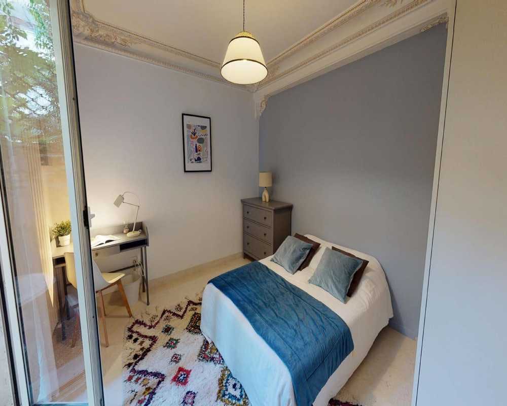 WG-Zimmer zu mieten für 1.080 € pro Monat in Levallois-Perret, Rue Danton