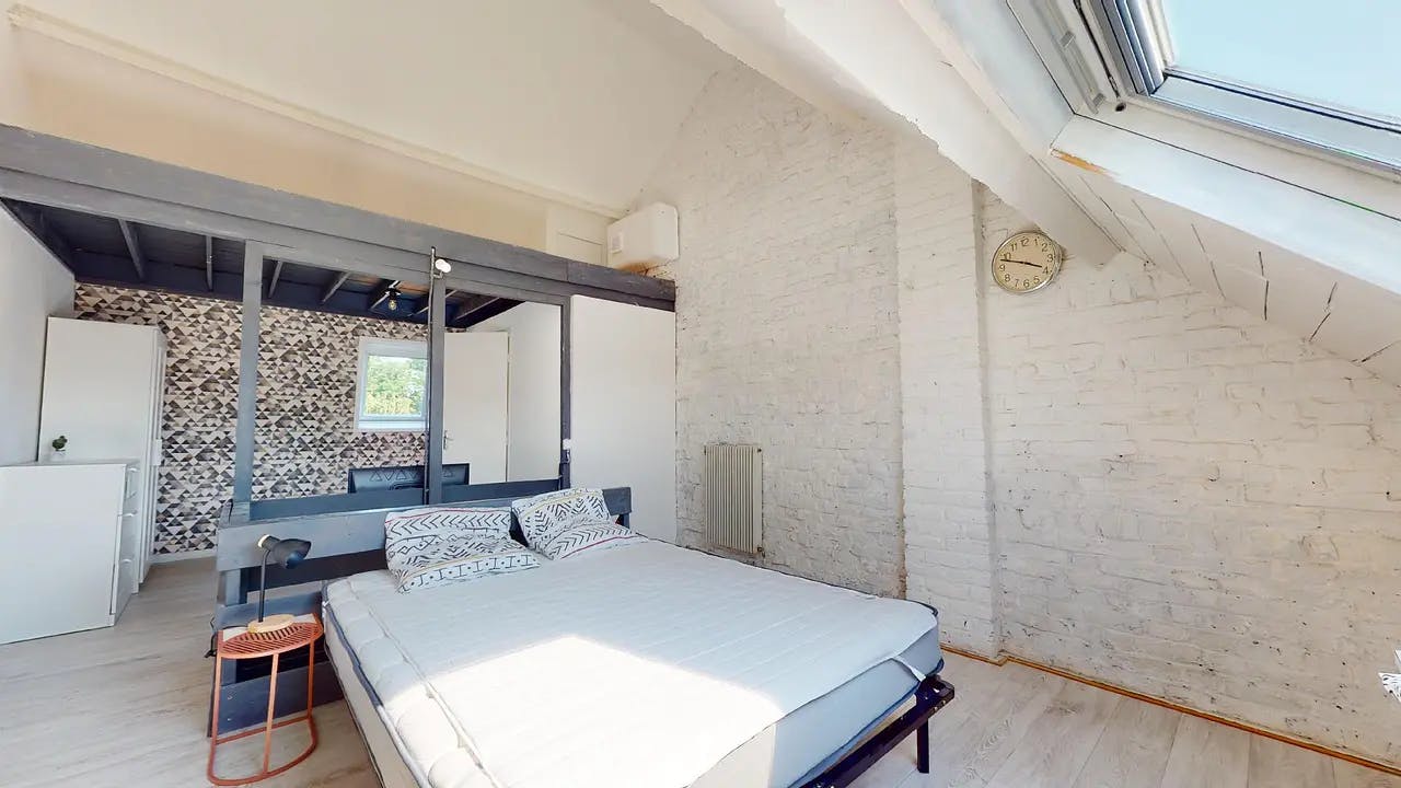 Habitación privada en alquiler por 413 € al mes en Tourcoing, Quai des Mariniers