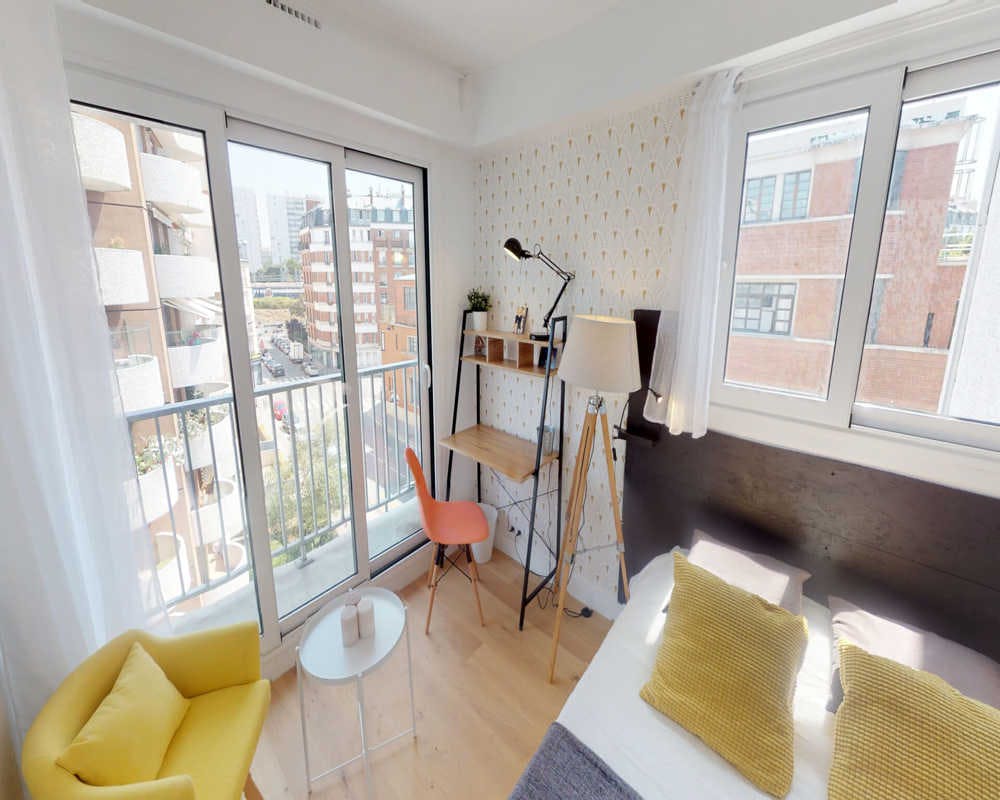 Single room Paris, 1 bed, 13m² — photo 14