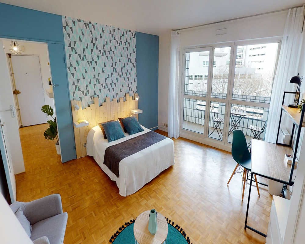 Single room Paris, 1 bed, 21m² — photo 11