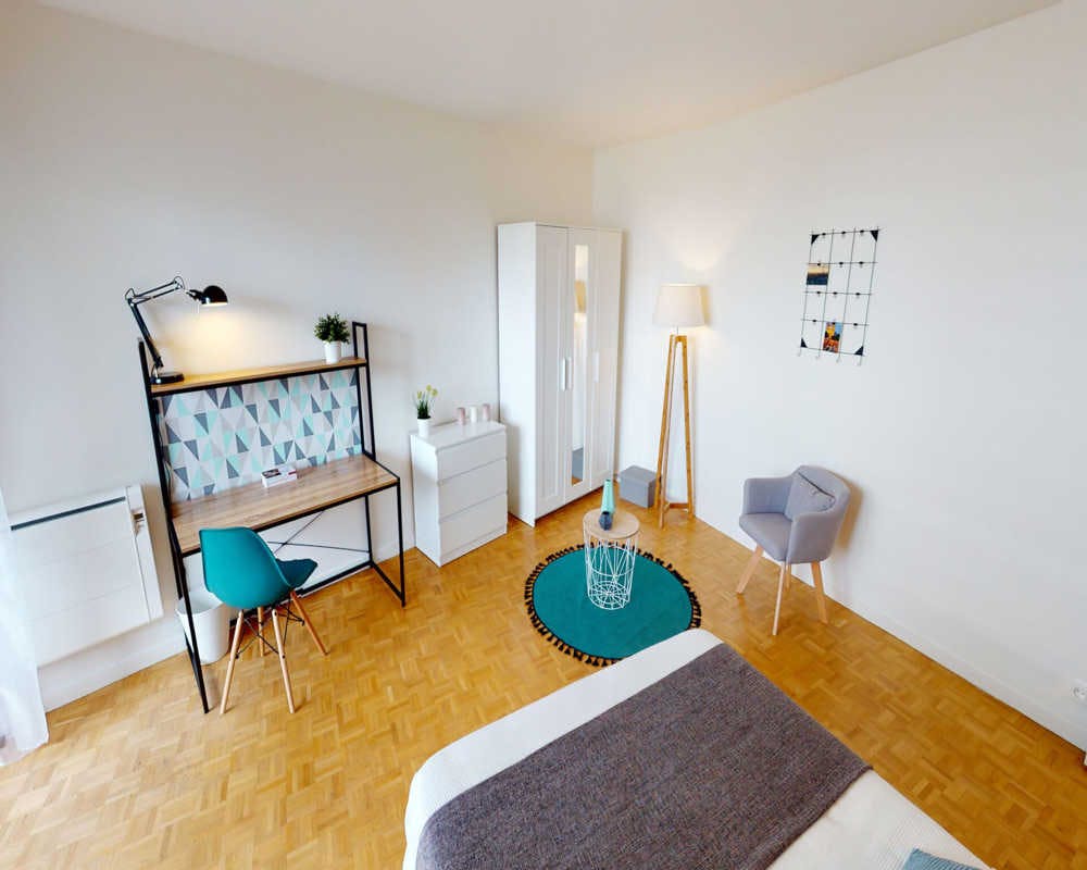 Single room Paris, 1 bed, 21m² — photo 15