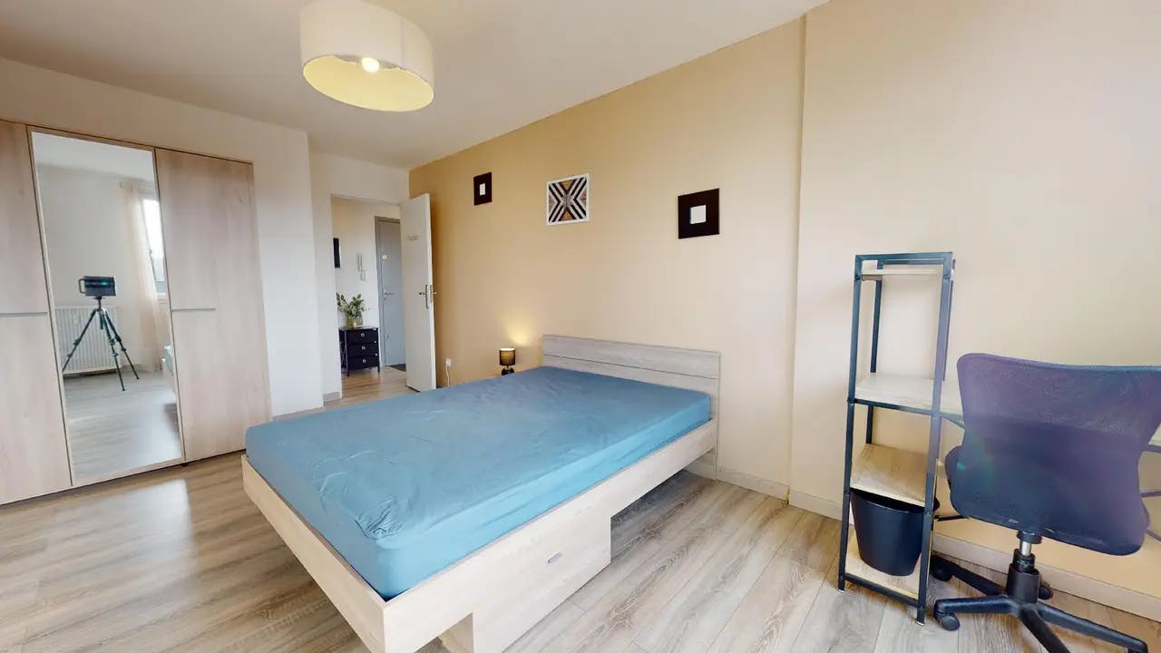 Cameră privată de închiriat pentru 446 EUR pe lună în Toulouse, Rue Joachim du Bellay