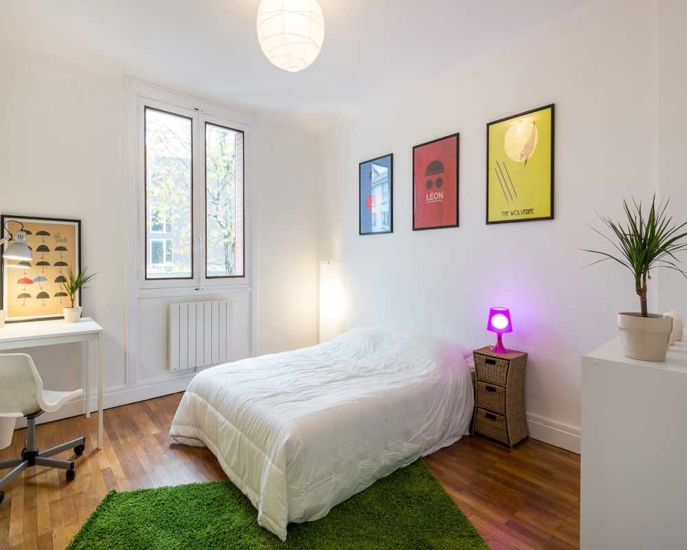 Cameră privată de închiriat pentru 540 EUR pe lună în Lyon, Rue Salomon Reinach