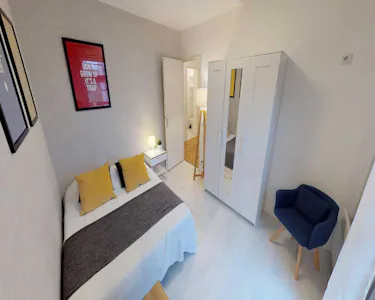 Private room for rent on Rue du Bourbonnais, Lyon, Lyon