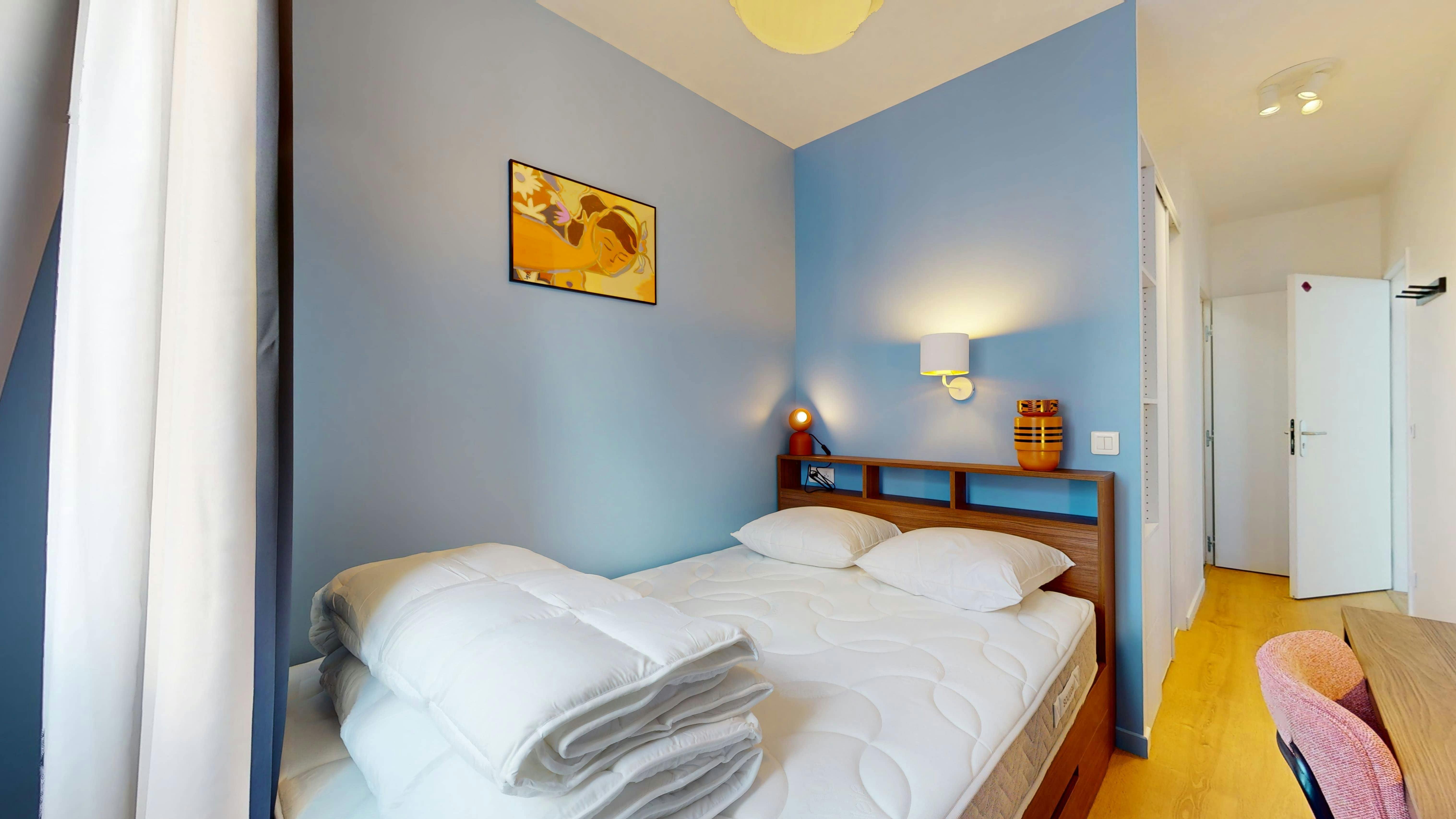 Single room Lille, 1 bed, 13m² — photo 290