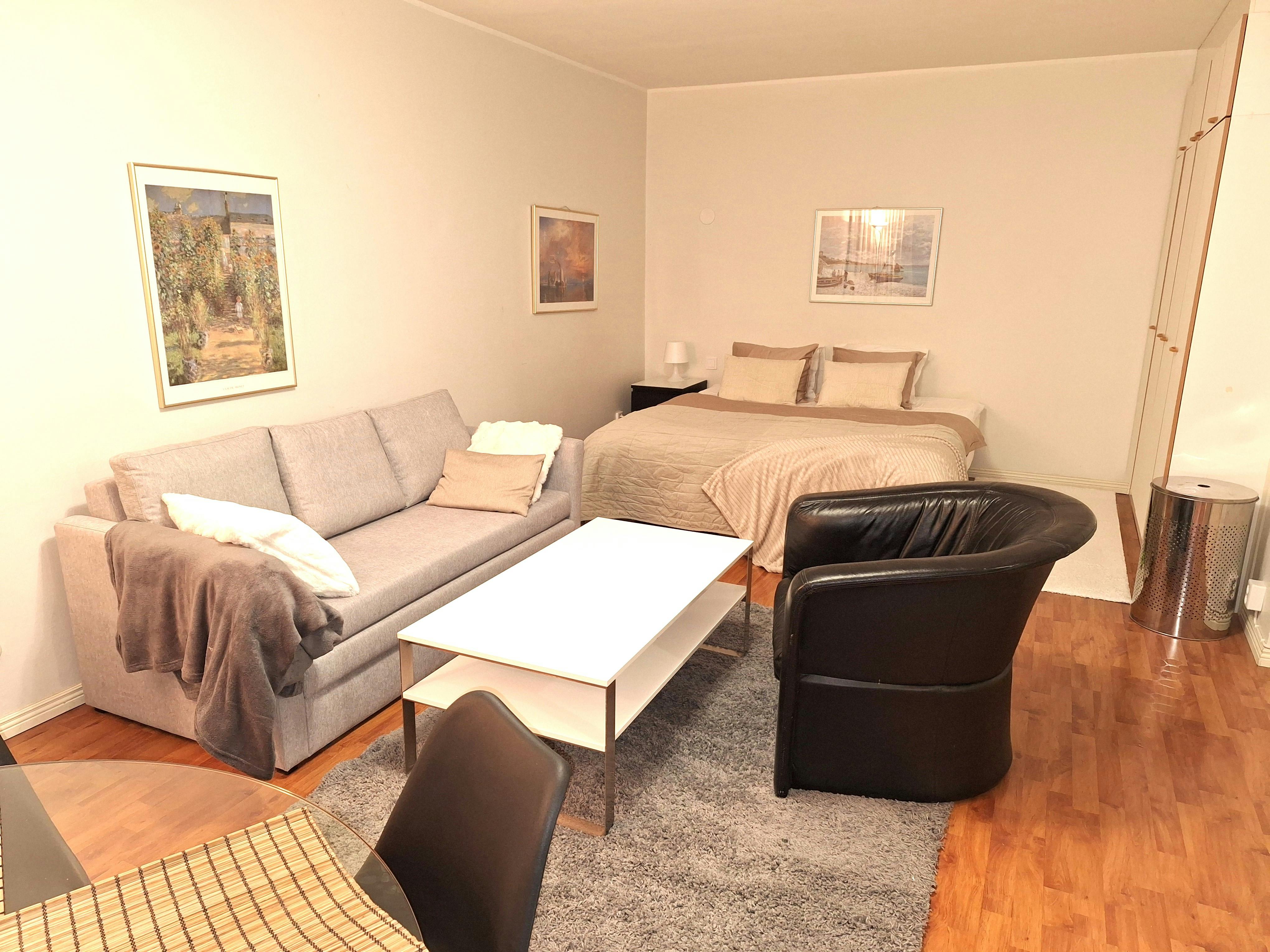 Studio for rent for €1,150 per month in Helsinki, Sepänkatu