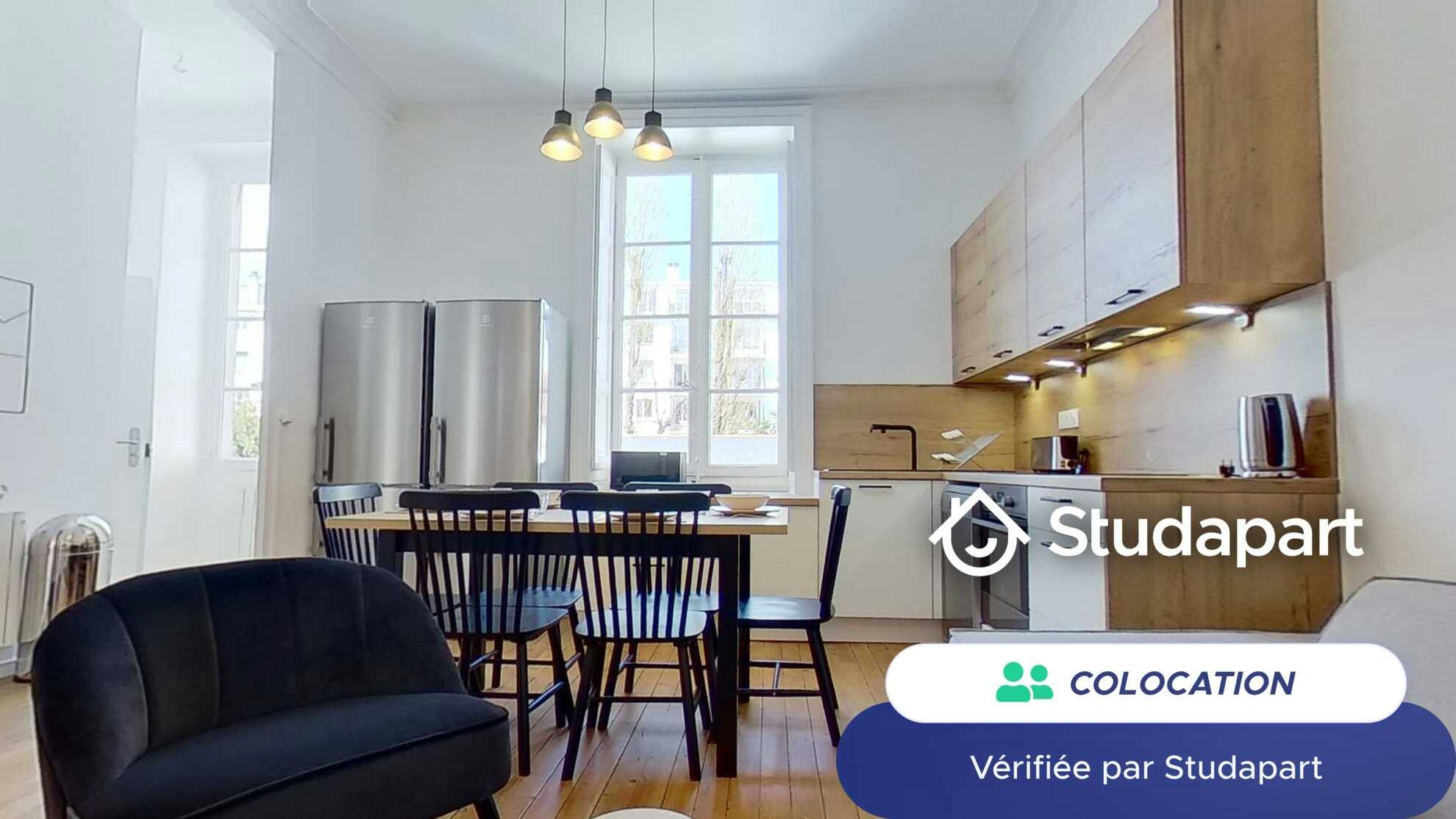 Private room for rent for €540 per month in Nantes, Rue d'Alger