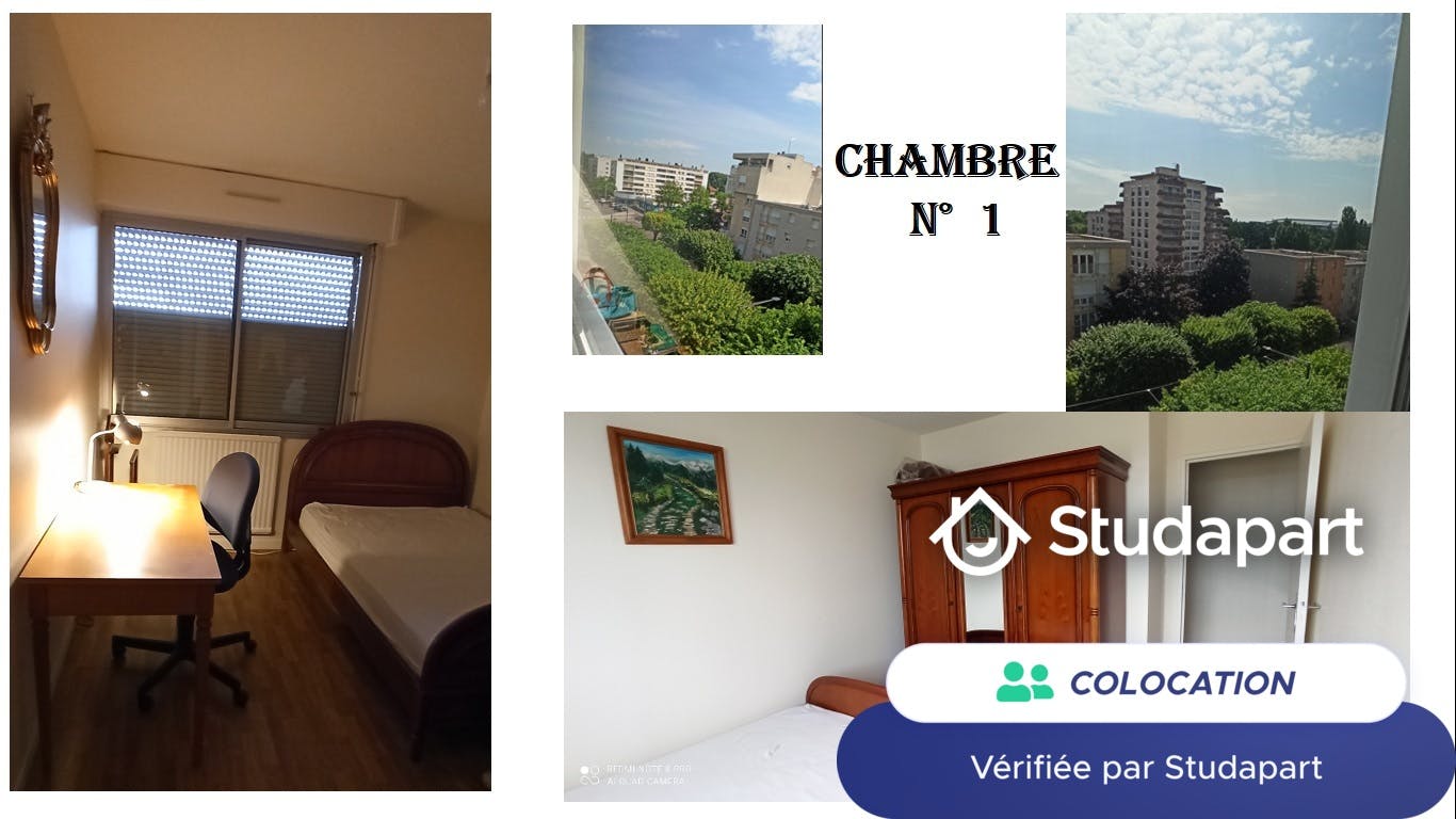 Private room for rent on Boulevard Anthelme et Edna Trimolet, Dijon - Поглед 4