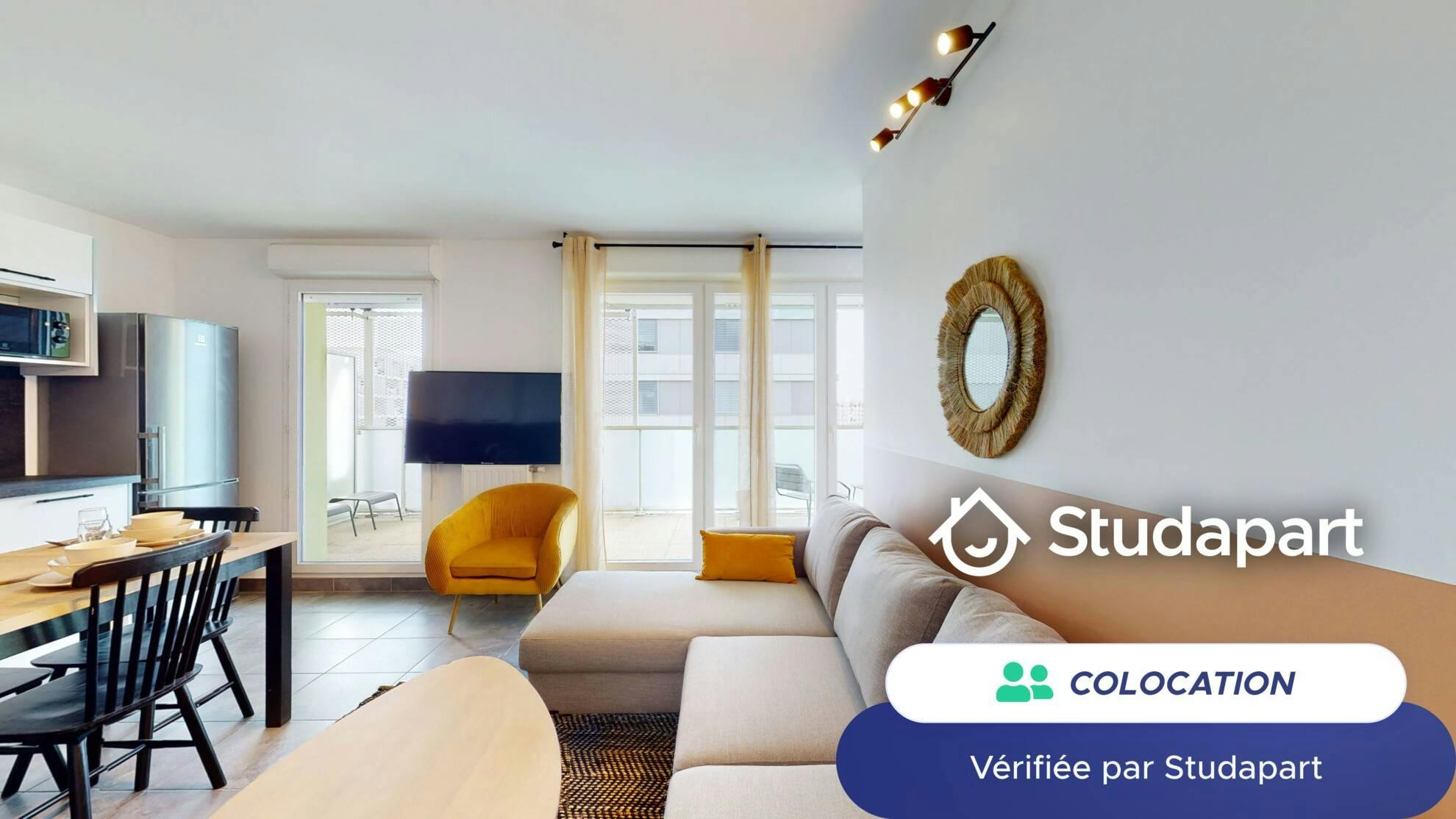 Private room for rent on Cours de Québec, Bordeaux - Vue 4