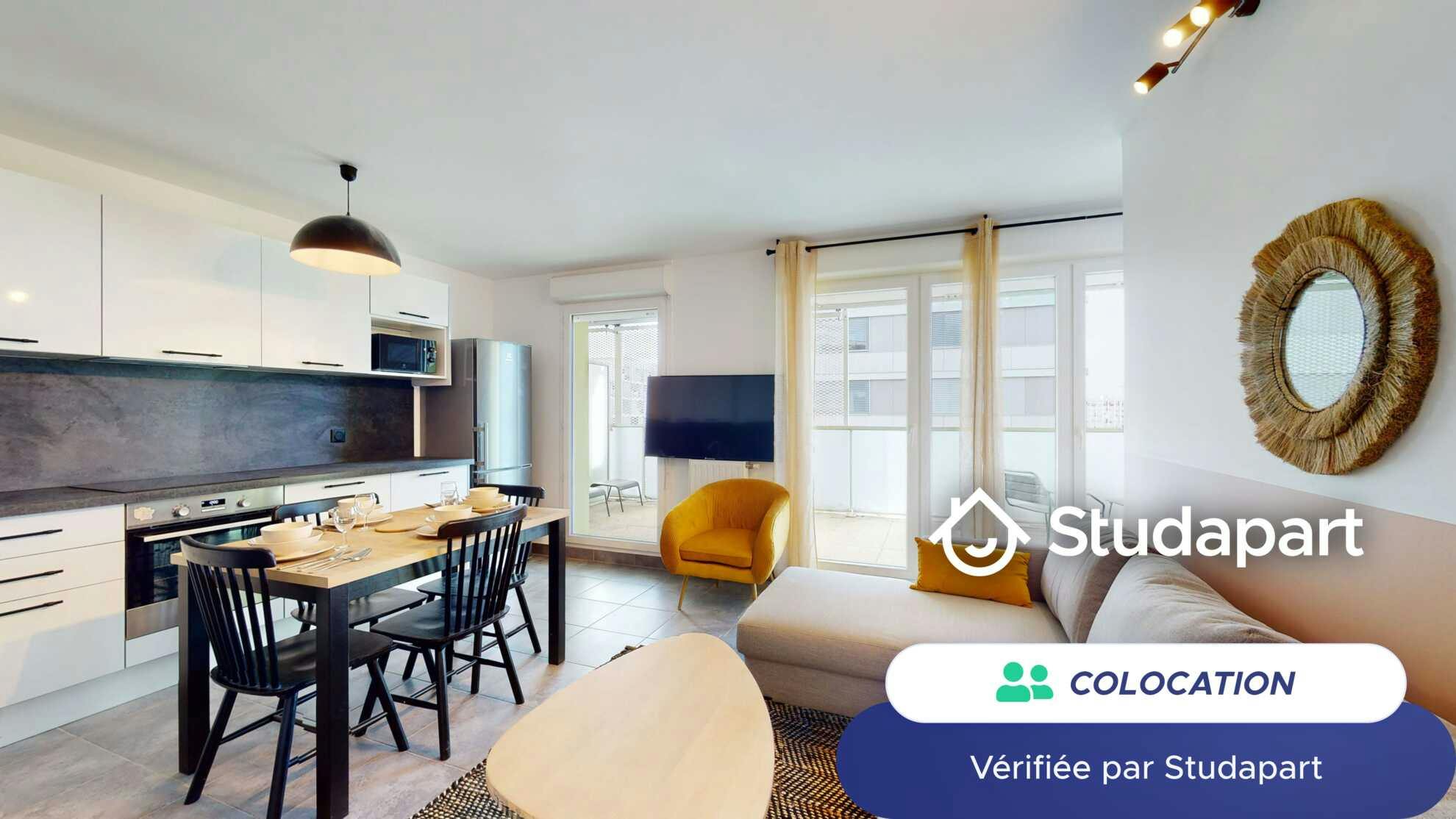 Private room for rent for €514 per month in Bordeaux, Cours de Québec
