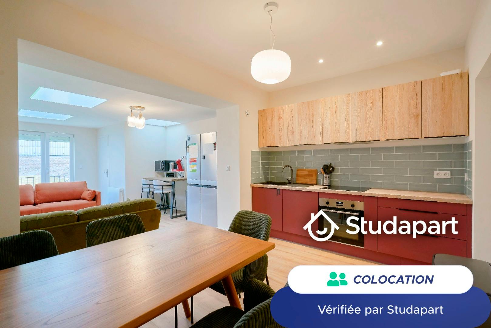 Private room for rent on Rue Gustave Delory, Lille - Vue 3