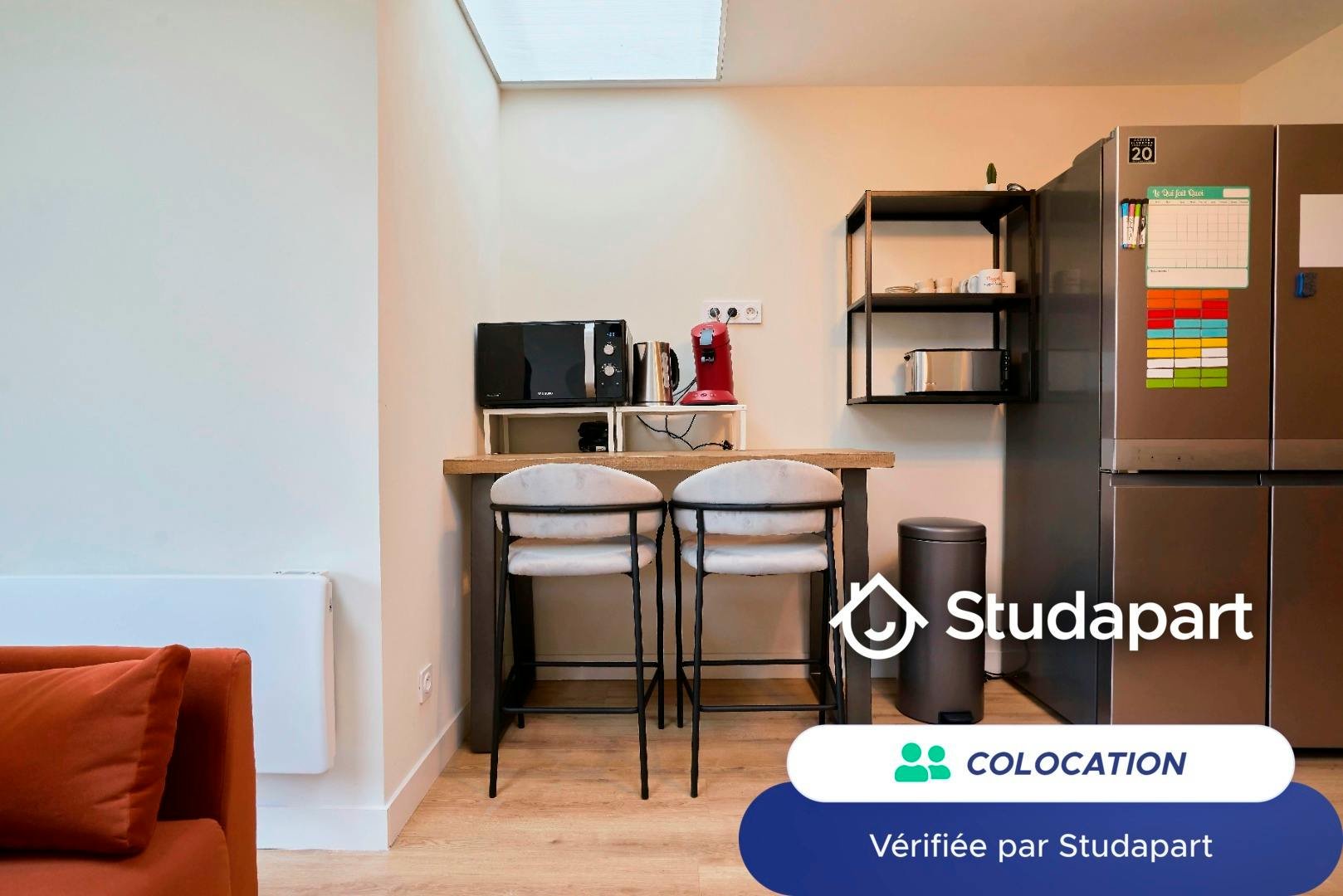 Private room for rent on Rue Gustave Delory, Lille - Vue 5