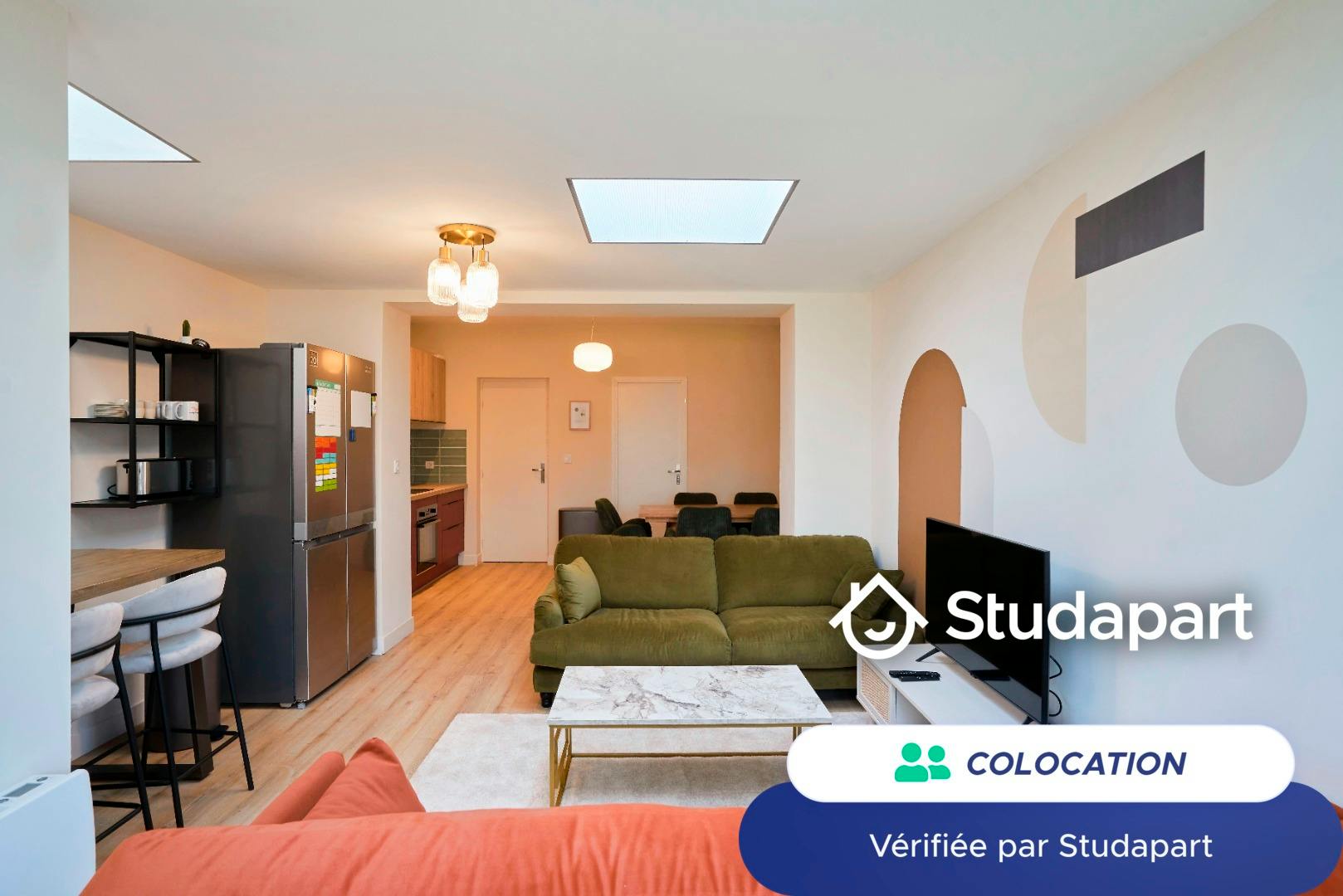 Private room for rent on Rue Gustave Delory, Lille - Vue 4