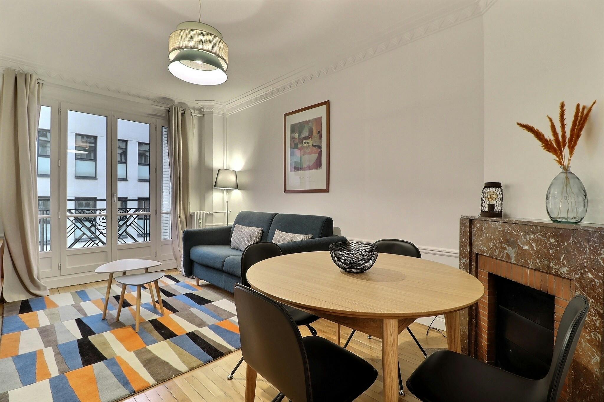 1-Bedroom Apartment in Rue Fragonard, Paris (1457420) ROOM