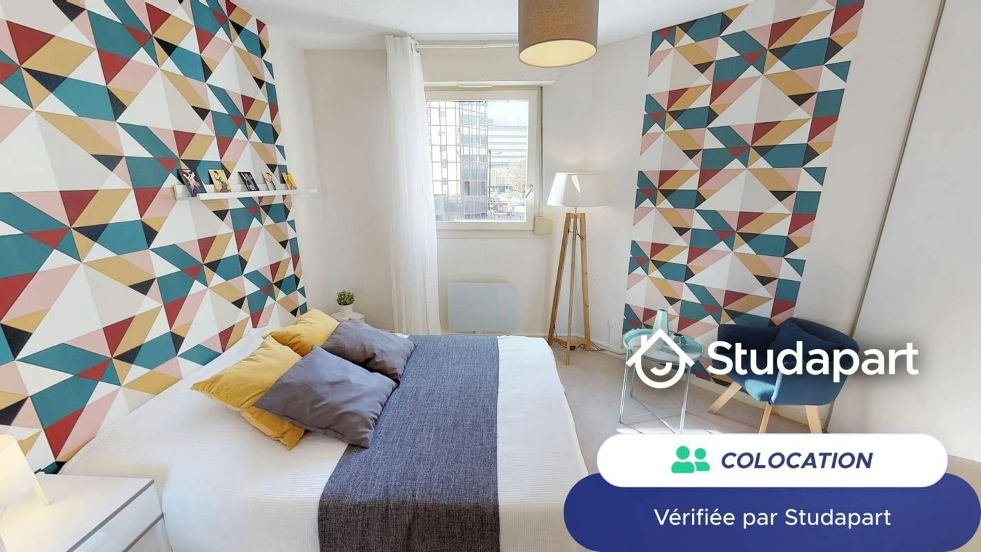 Private room for rent on Place Pierre Renaudel, Lyon - Vue 5