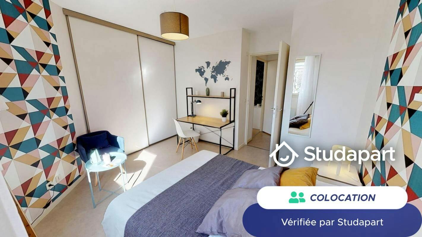 Private room for rent on Place Pierre Renaudel, Lyon - Vue 3