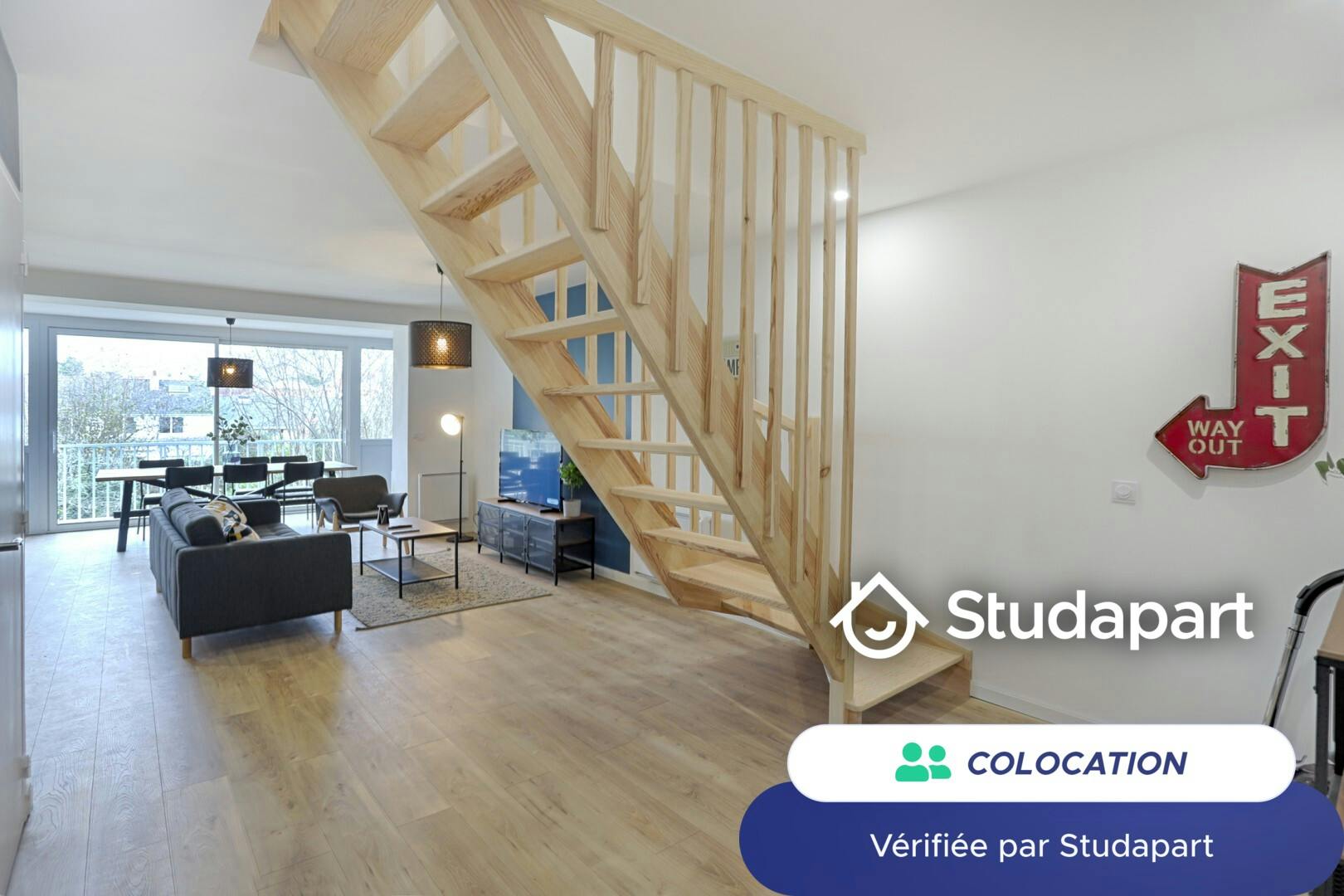 Private room for rent on Boulevard de Longchamp, Nantes - Vue 3