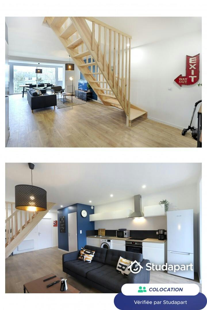 Private room for rent on Boulevard de Longchamp, Nantes - Vue 5