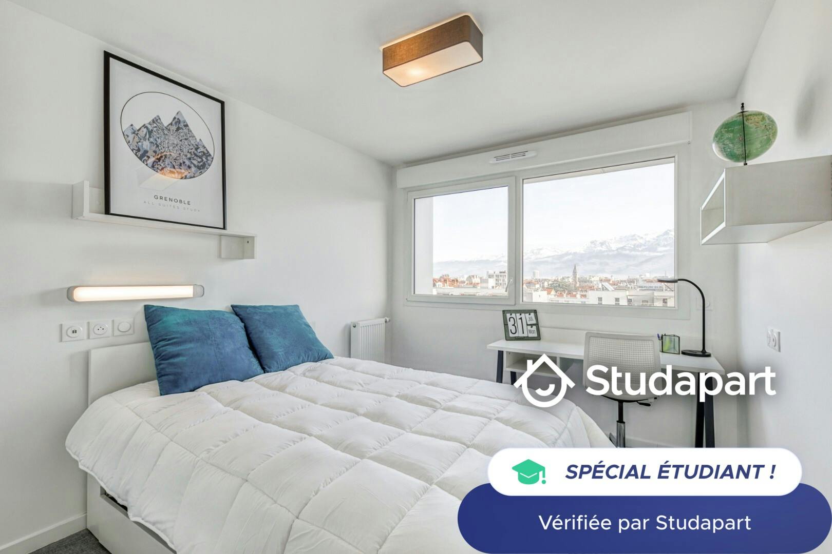 Private room for rent on Rue des Arts et Métiers, Grenoble - Vue 5