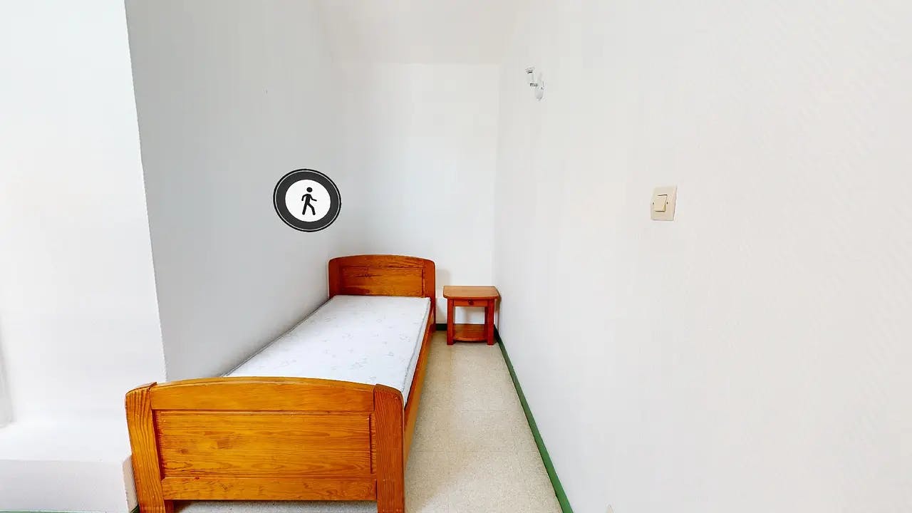 Приватна кімната за оренду для 390 EUR на місяць у Amiens, Cité Guenin