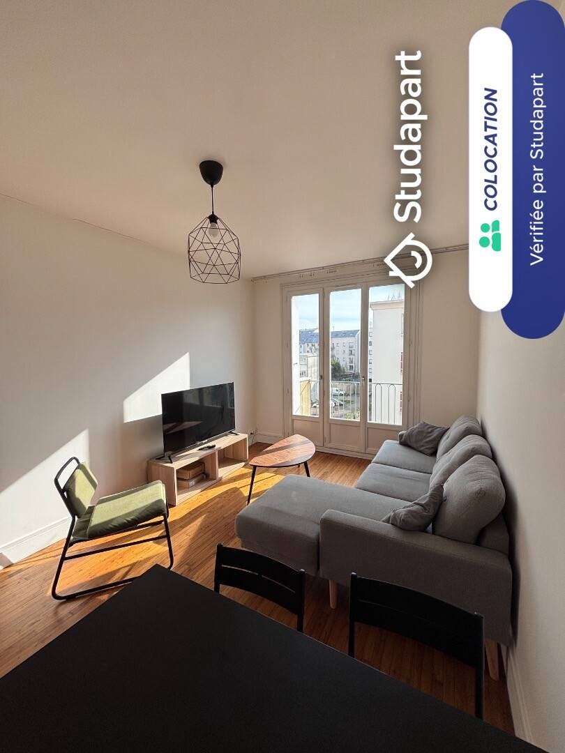Private room for rent on Rue Georges Lafont, Nantes - Vue 3