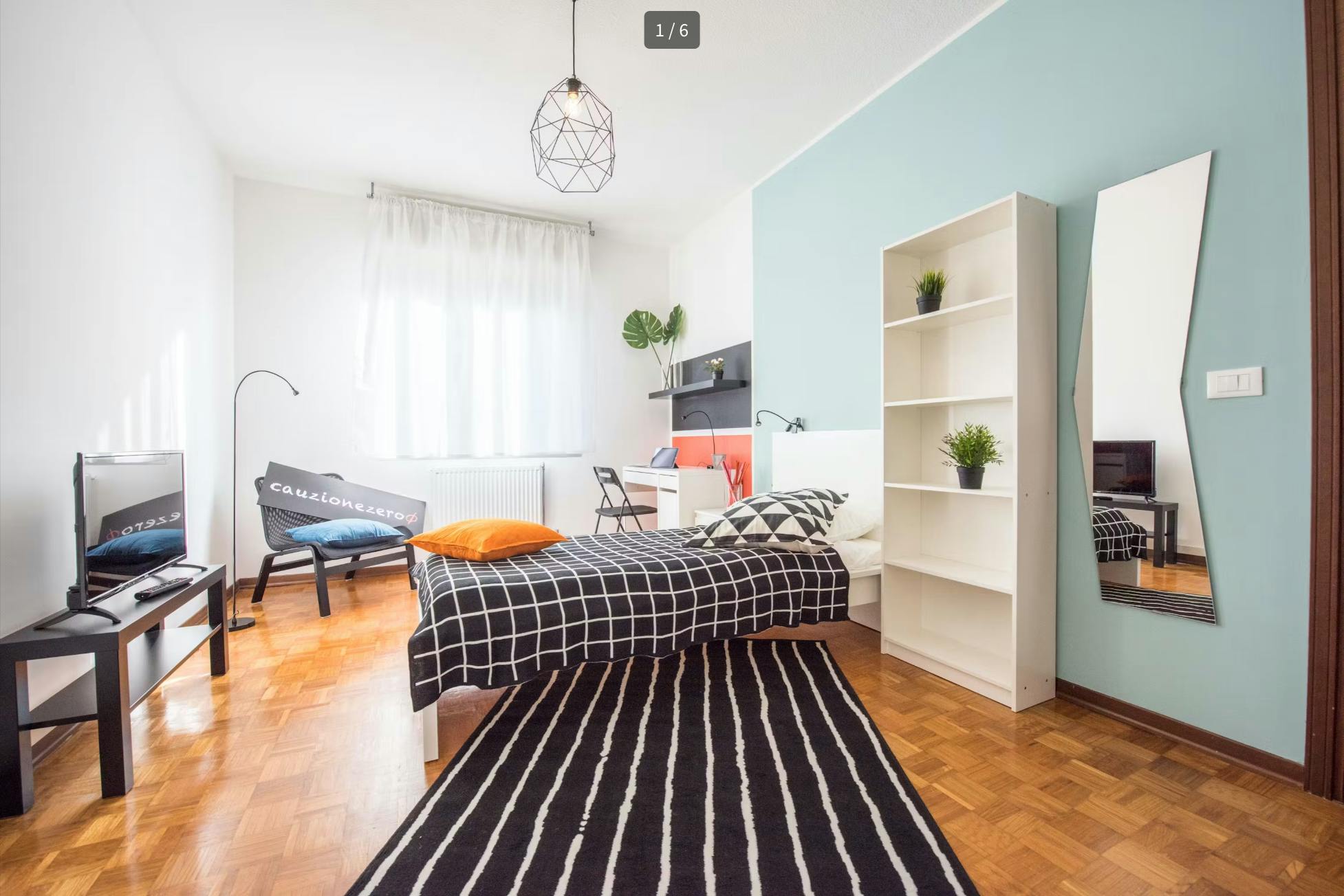 Single room Verona, 1 bed, 10m² — photo 1