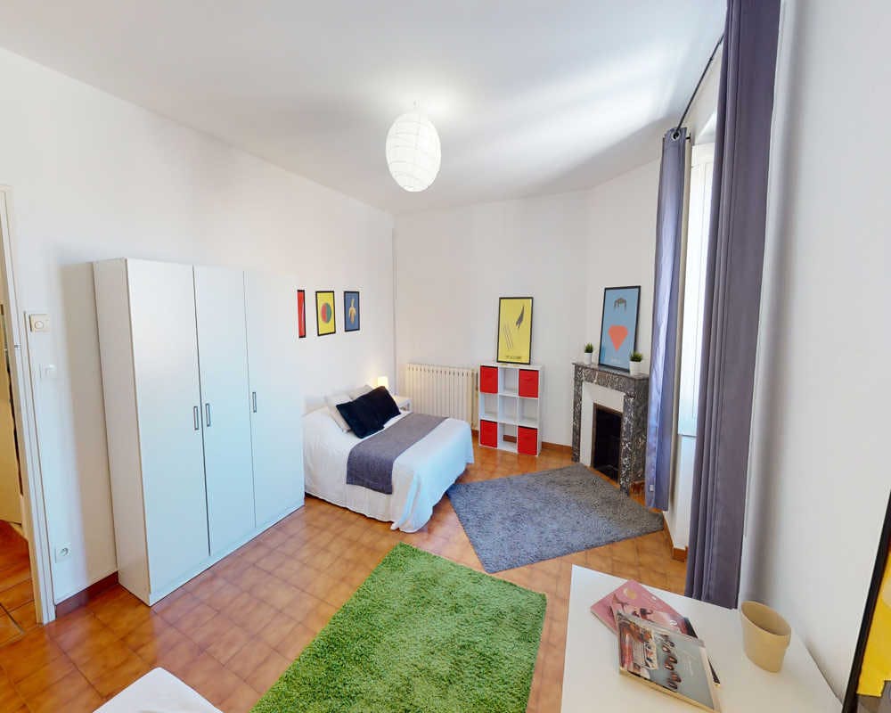 Quarto privado para alugar por € 475 por mês em Montpellier, Rue Brueys