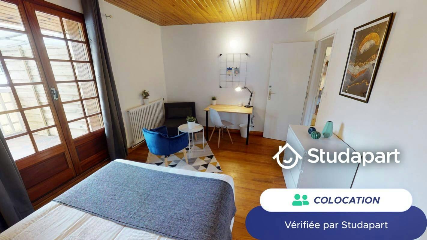 Private room for rent on Boulevard du Maréchal Leclerc, Toulouse - Vue 4
