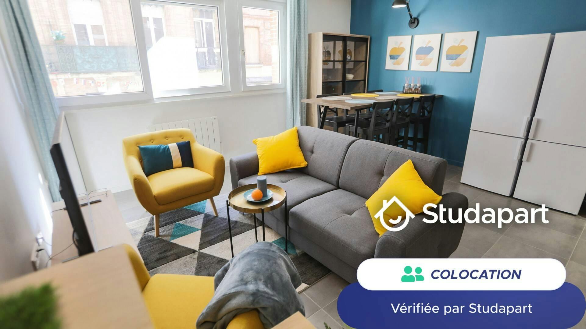 Private room for rent on Rue Bertrand de Born, Toulouse - Vue 3