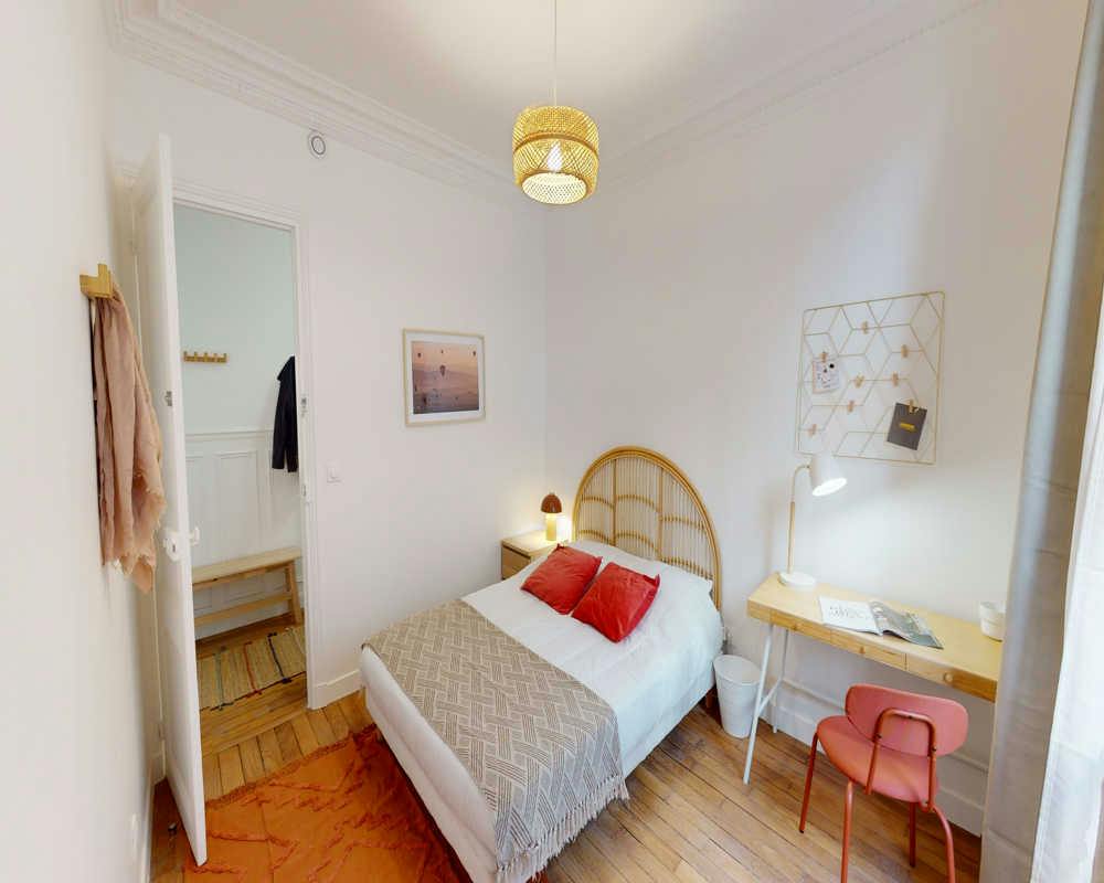 Private room for rent on Rue Chaligny, Paris - Vue 4