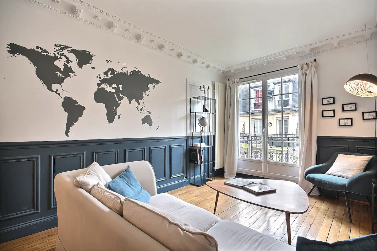 1-Bedroom Apartment in Rue Cyrano de Bergerac, Paris (1462342) ROOM