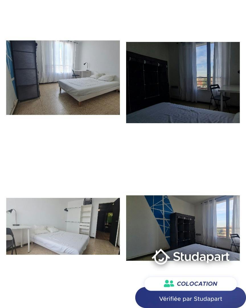 Private room for rent on Boulevard du Colonel Robert Rossi, Marseille - Vue 4