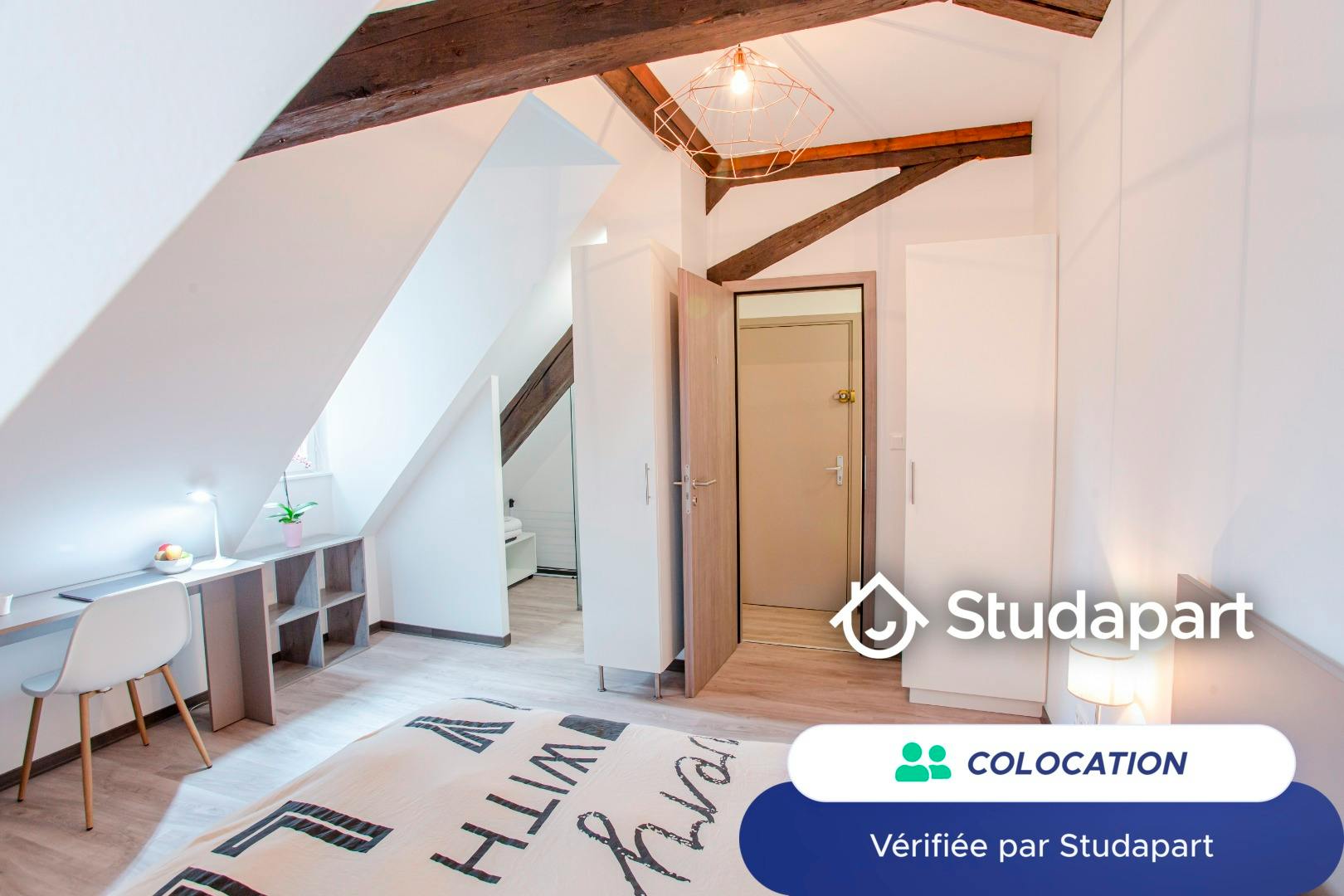WG-Zimmer zu mieten für 480 € pro Monat in Colmar, Grand'Rue