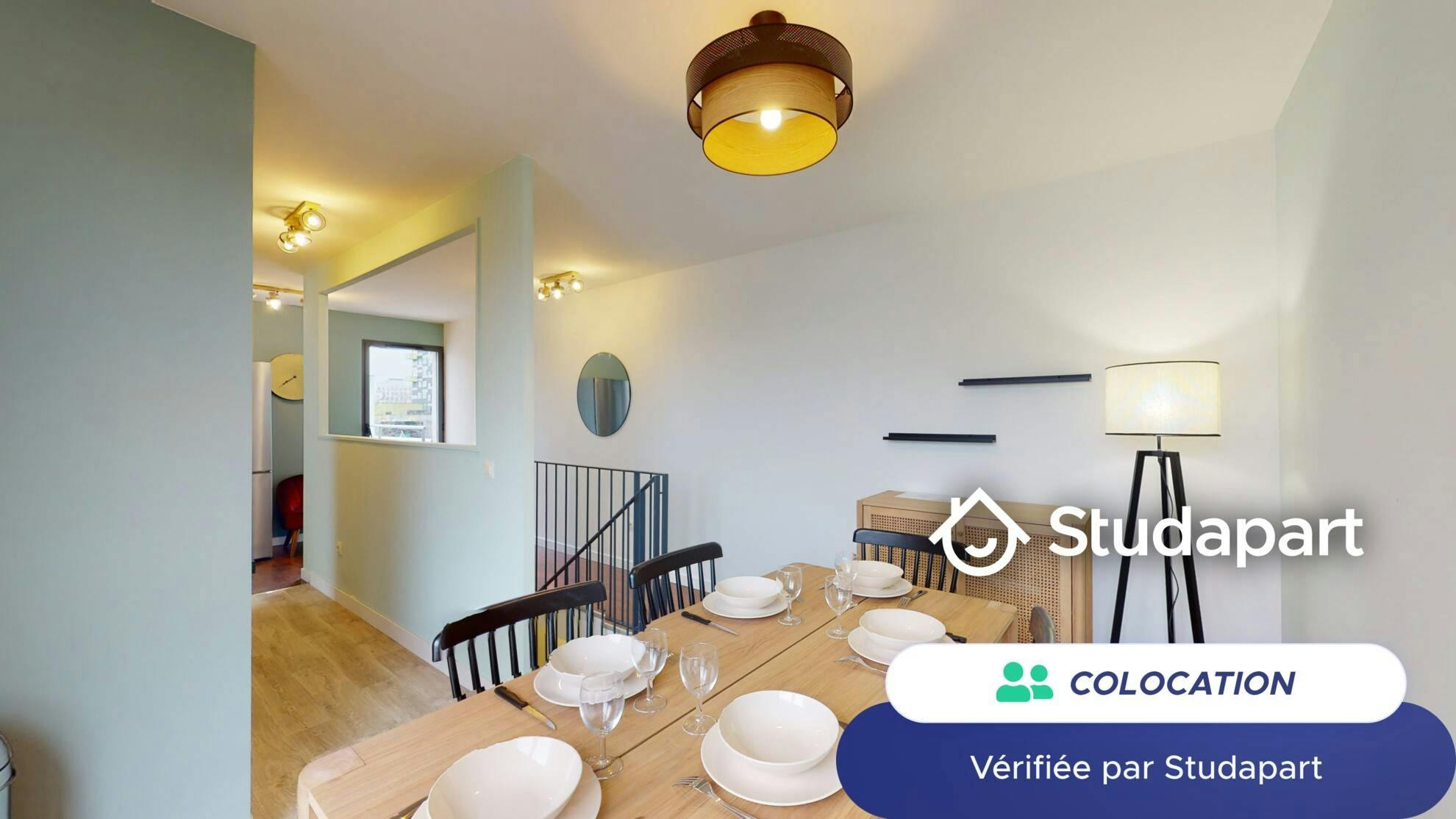 Private room for rent on Allée George Sand, Lille - Vue 4