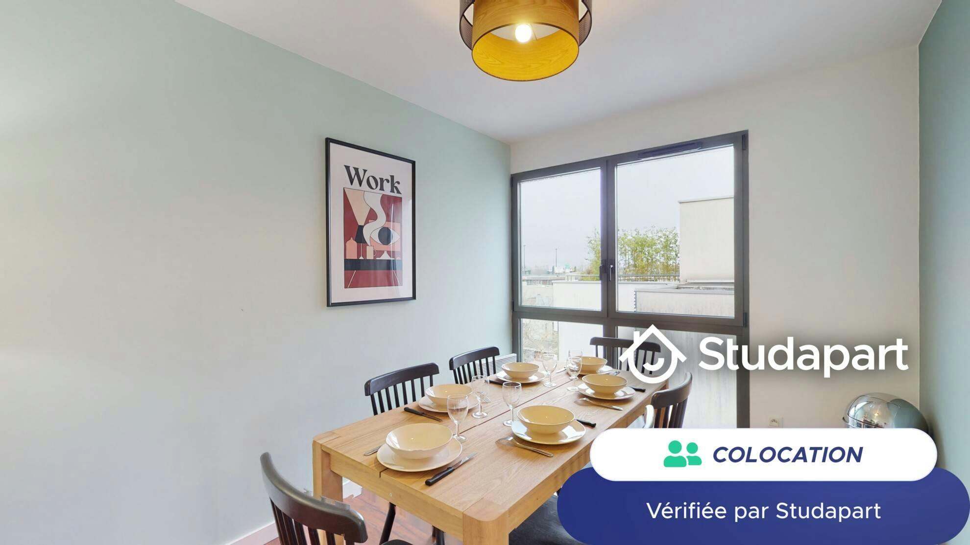 Private room for rent on Allée George Sand, Lille - Vue 5